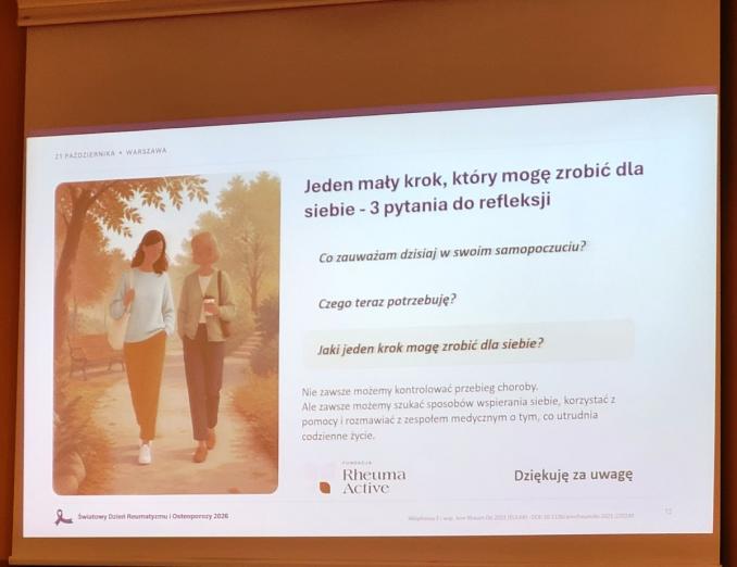 Choroba reumatyczna odbiera kontrolę nad codziennością. „Nie warto wtedy cisnąć”